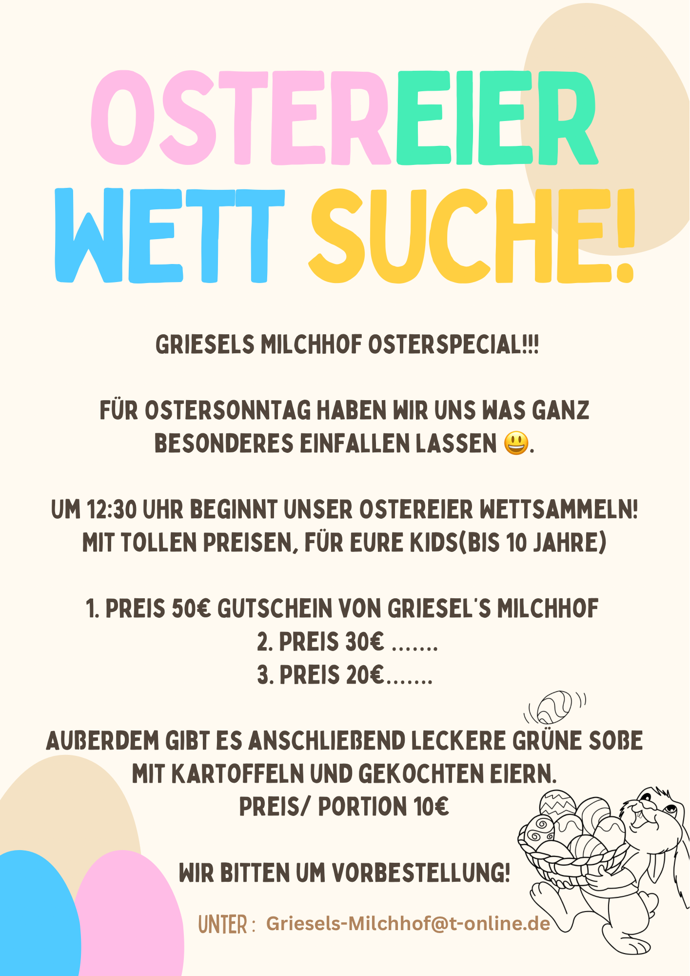 Oster-Eier-Wettsuche